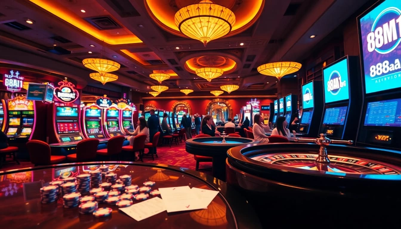 Experience the excitement at 88aa1.org with vibrant casino gaming, slots, and poker action.