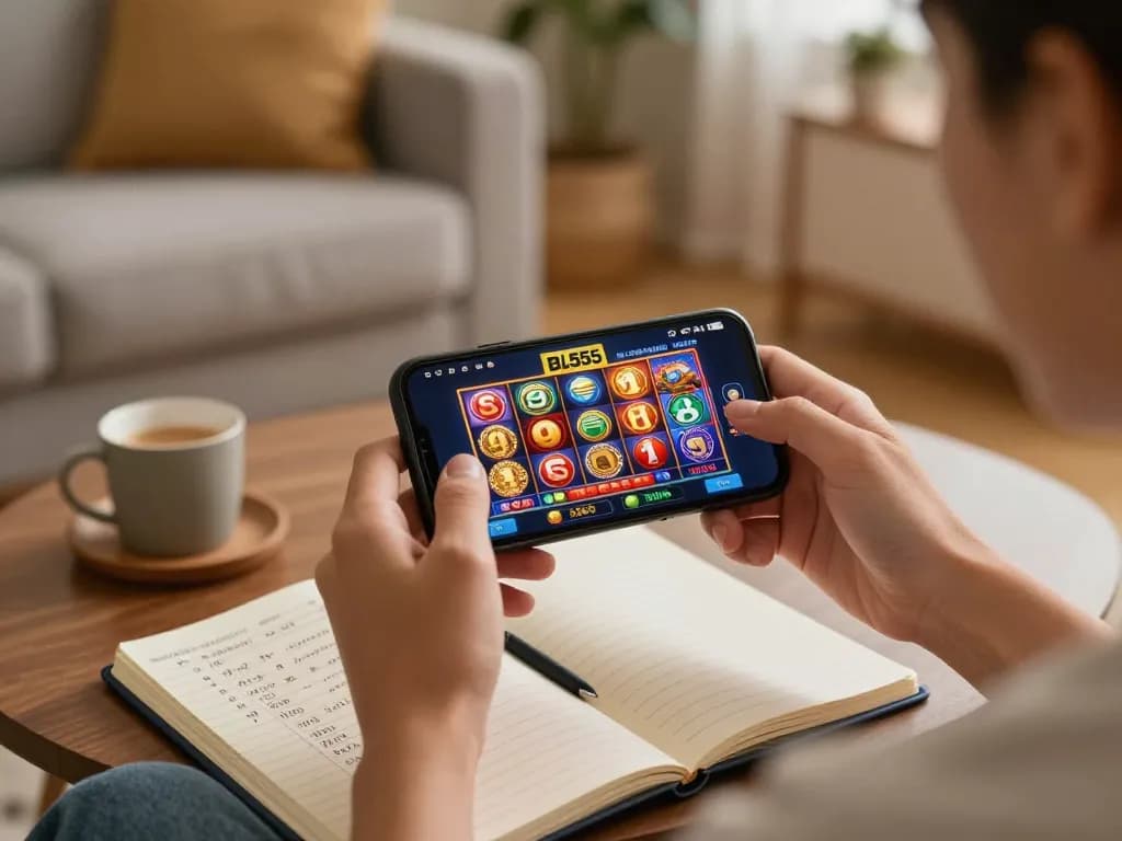 Engaging with the Bl555 mobile app to win big while enjoying online casino games.