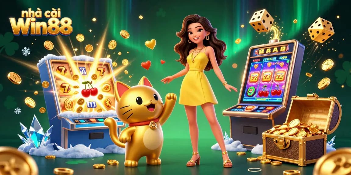Spin to win at nhà cái Win88 with vibrant casino games and golden rewards.