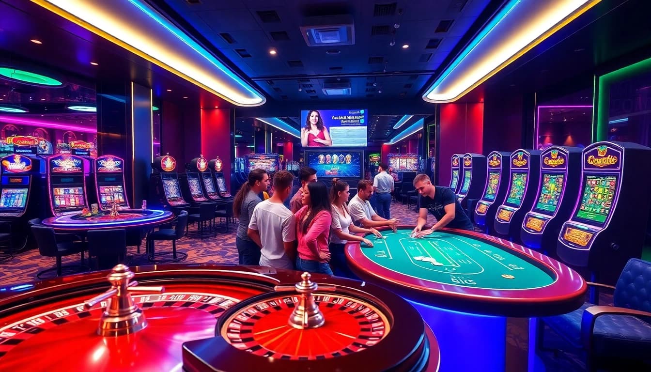Experience luxury gaming at https://rr88c.pro/ with vibrant casino tables and excited players.