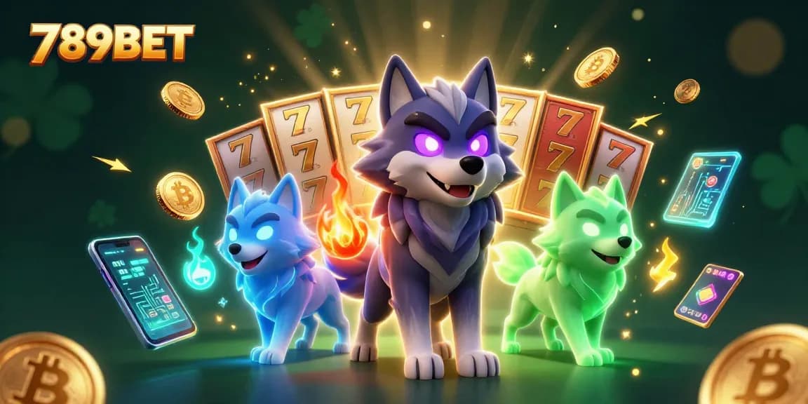 Experience the thrilling world of 789BET with vibrant slot game action and ghostly companions.