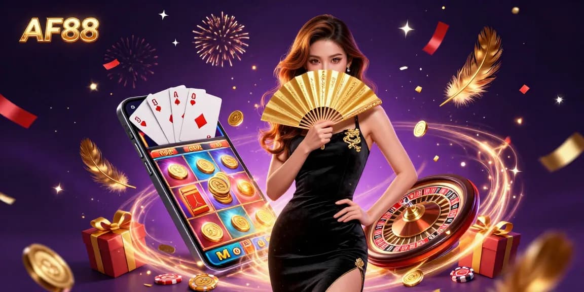 Engage with AF88's vibrant gaming scene featuring exciting slots and immersive casino experiences.