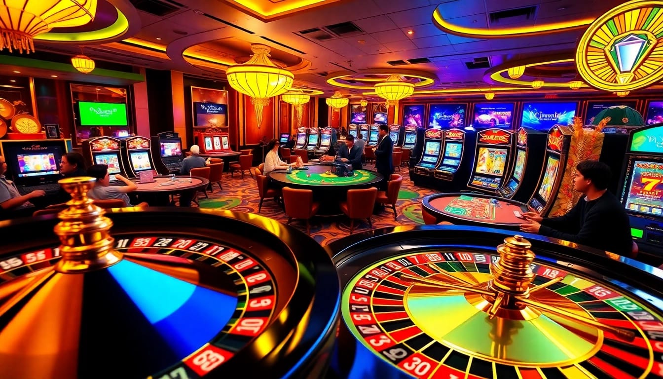 Experience captivating gameplay at Xin88 with exciting casinos, vibrant poker tables, and thrilling slot machines.