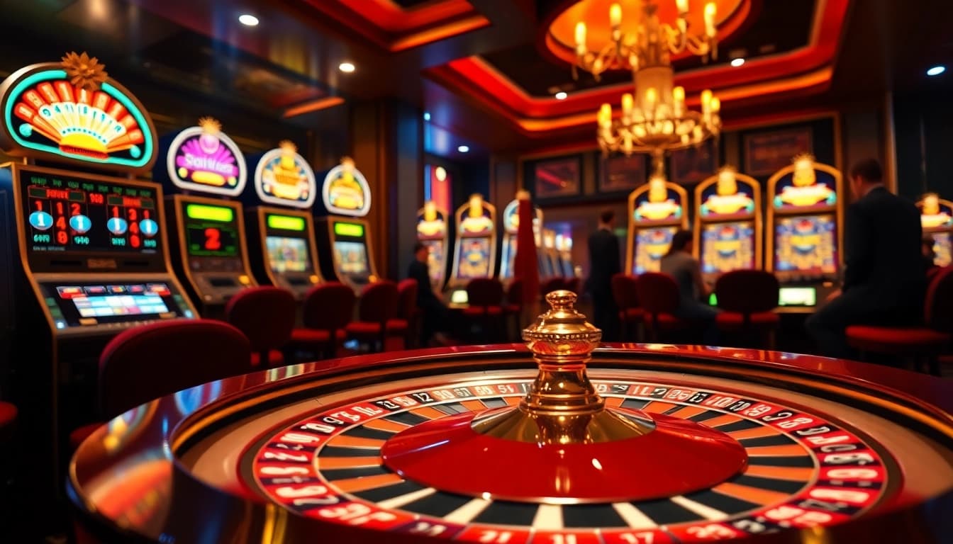 Enjoying a thrilling card game at thabett.io, showcasing luxurious casino elements and vibrant ambiance.