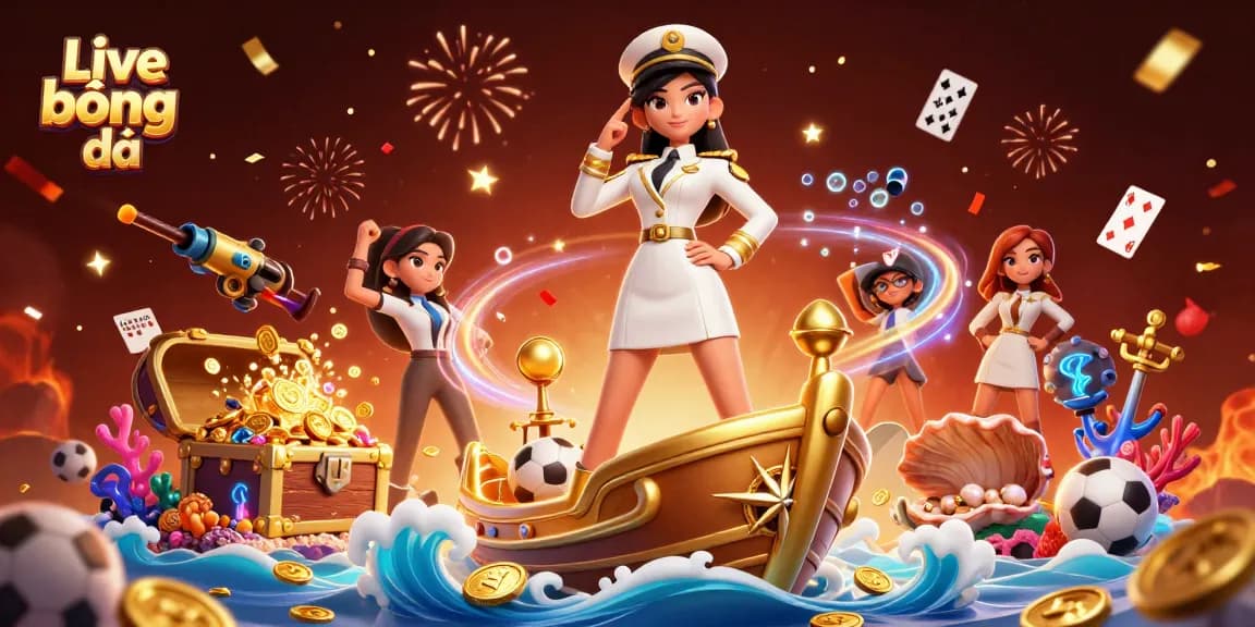 Experience Live bóng đá excitement with thrilling sports betting visuals in this vibrant scene.