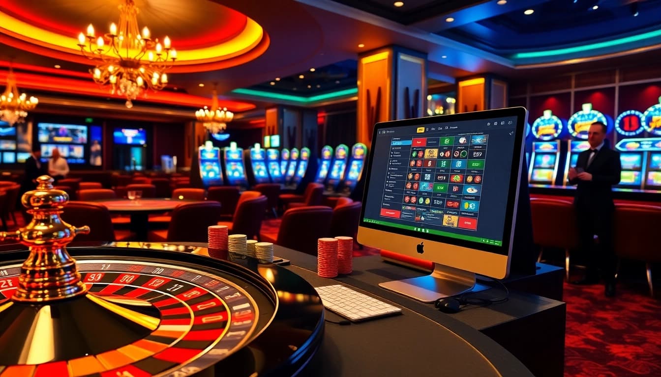 Experience the thrill of gaming at LuckyWin, featuring roulette, poker, and slot machines.