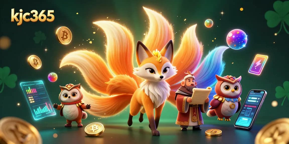 KJC365 offers unique digital gaming experiences with vibrant characters and crypto elements.
