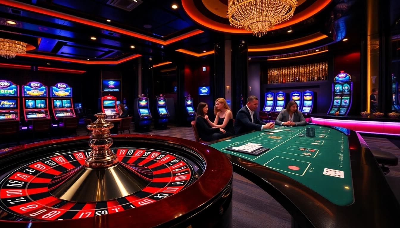 Players engaging at the RR88 casino, where excitement meets professional gambling experiences.