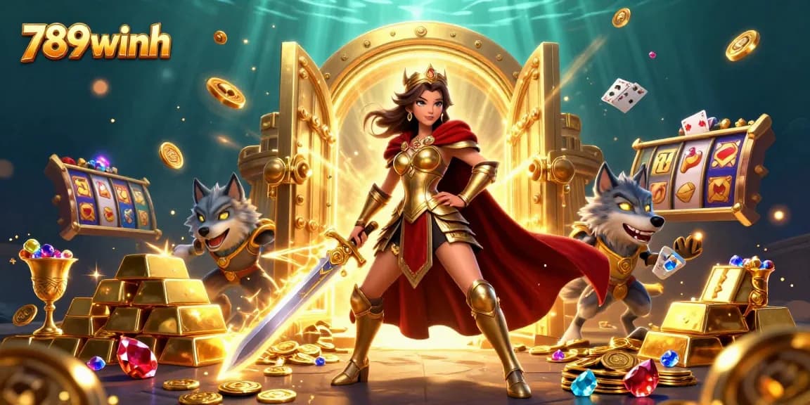 Try your luck at 789winh with stunning visuals of vibrant slot reels and treasures.