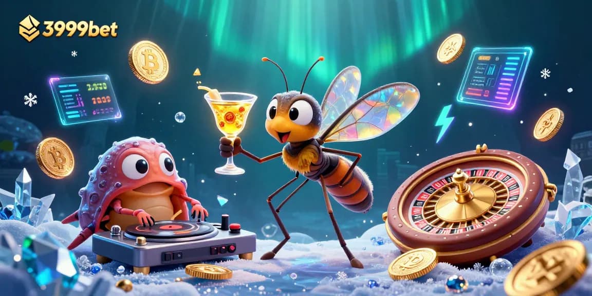 Engage in 3999bet's vibrant casino experience with unique characters and dynamic game elements.