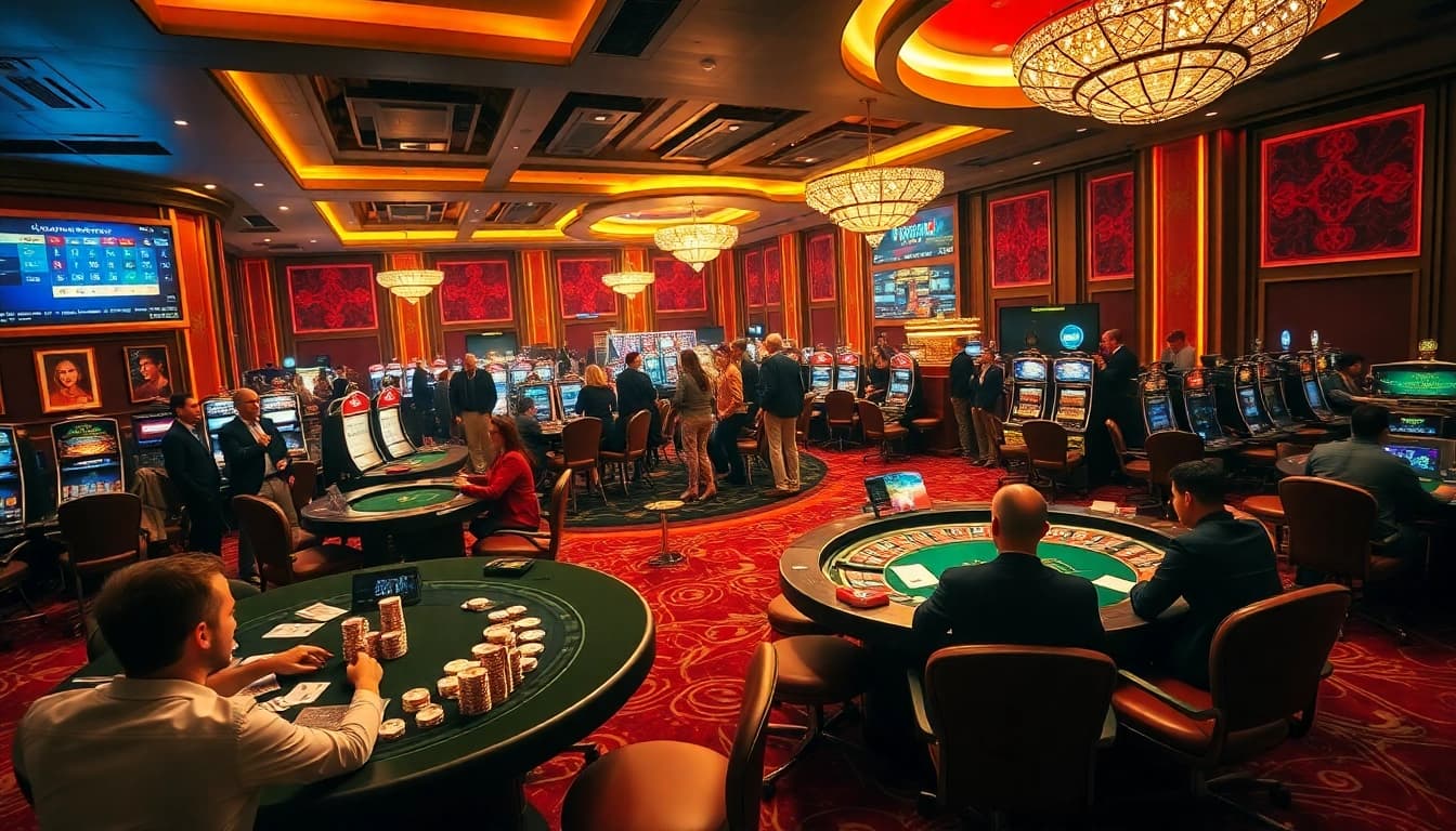 Experience the excitement of km1888b with vibrant casino games, poker, and player engagement.