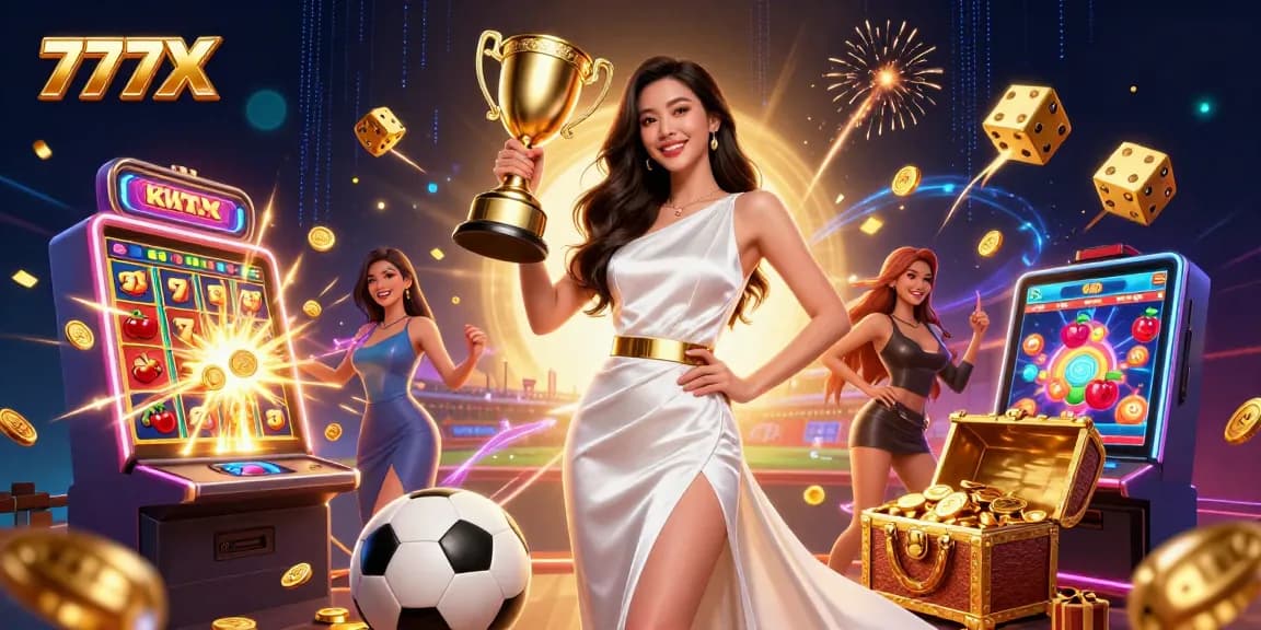 Experience the thrilling world of 777X with victorious gaming moments and explosive jackpots.