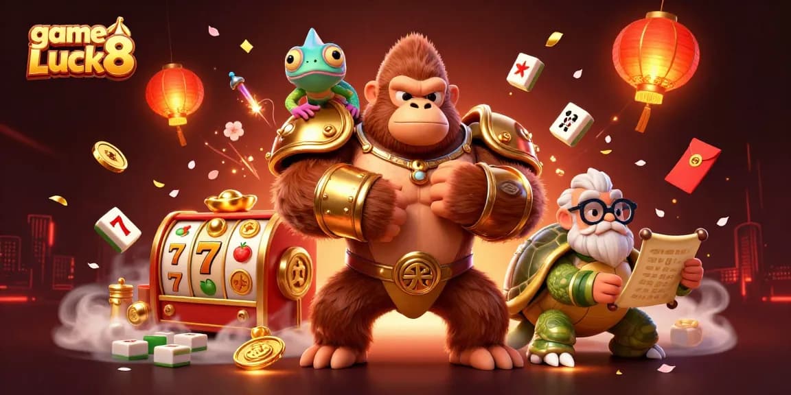 Experience the thrill with game Luck8 featuring lively characters and vibrant casino elements.