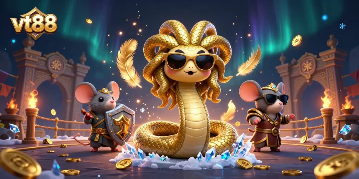 Experience the thrill of the casino with vt88, featuring engaging characters and dynamic game elements.