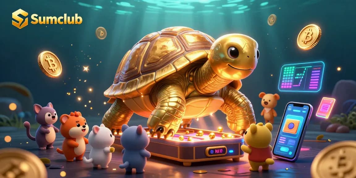 Experience thrilling gameplay at Sumclub, featuring vibrant 3D characters and exciting casino elements.