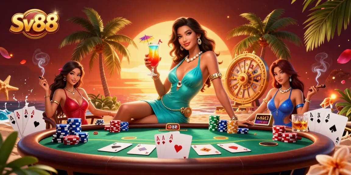 Experience exciting gameplay at Sv88 with stunning visuals and engaging casino elements.