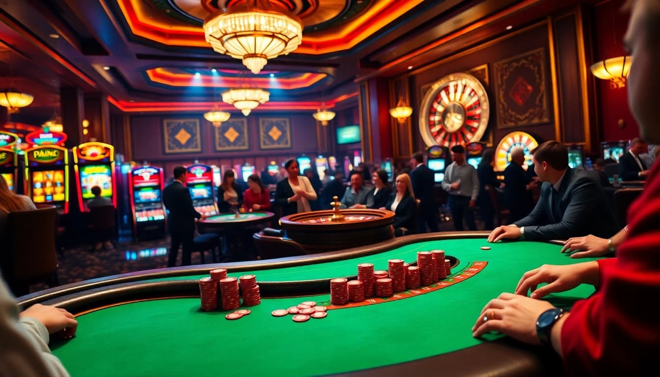 Experience thrilling games at open88 with vibrant casino action and luxurious atmosphere.