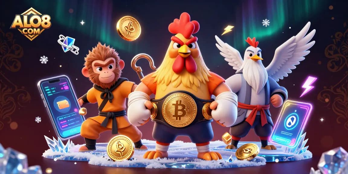 Experience the thrill of gaming with ALO8 COM's dynamic betting scene featuring unique characters.