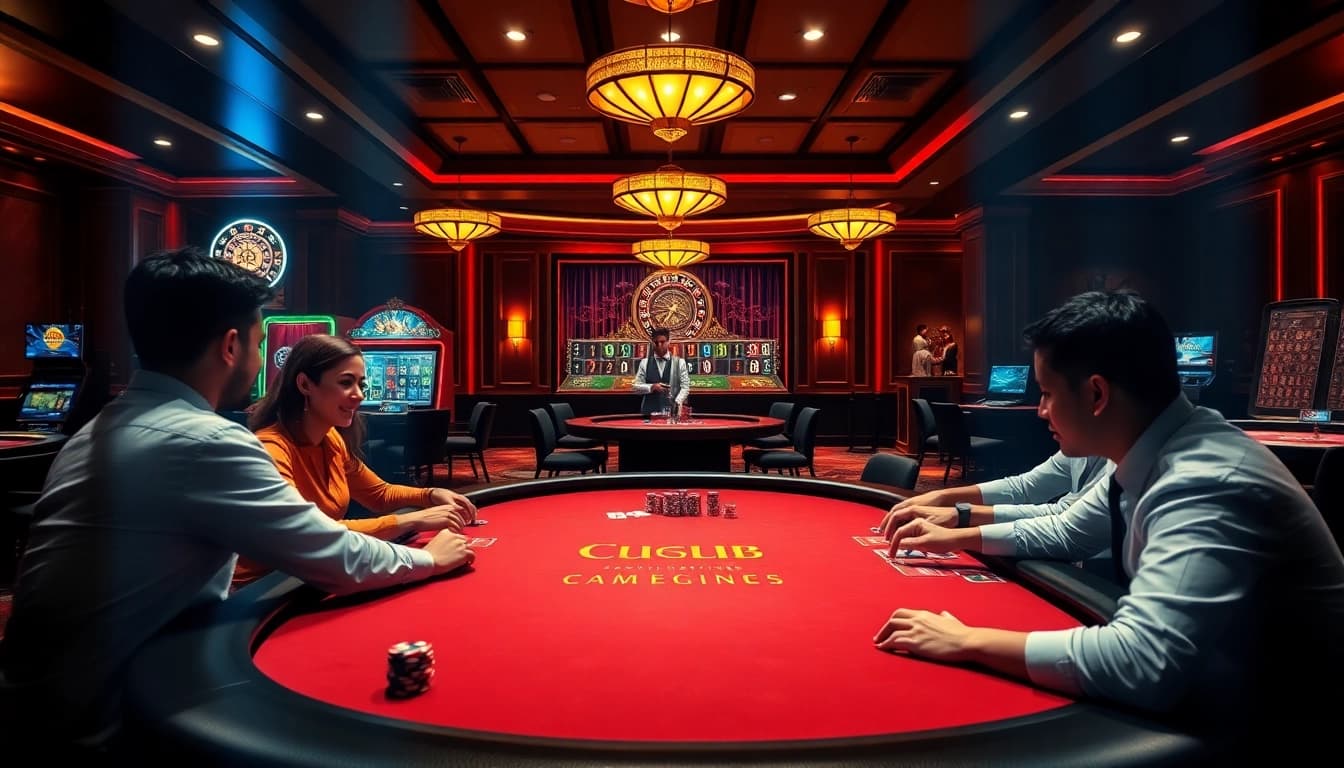 Players enjoying an exciting game at Hitclub's premium online casino table.