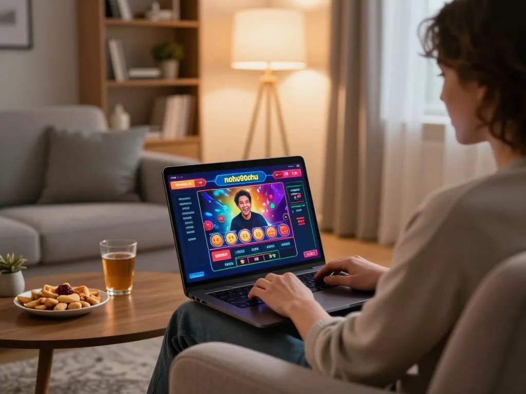 Engage in thrilling gameplay at nohu90nohu while enjoying a cozy home setting.