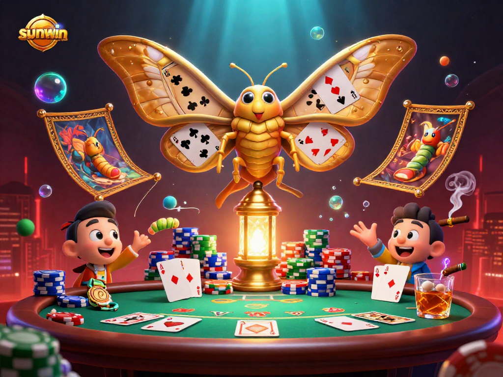 Experience thrilling gameplay at sunwin with vibrant casino elements and an energetic atmosphere.