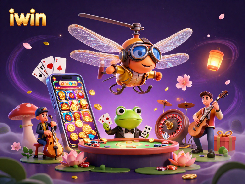 Engage with exciting games at iwin's lily pad casino featuring dynamic 3D characters and vibrant action.