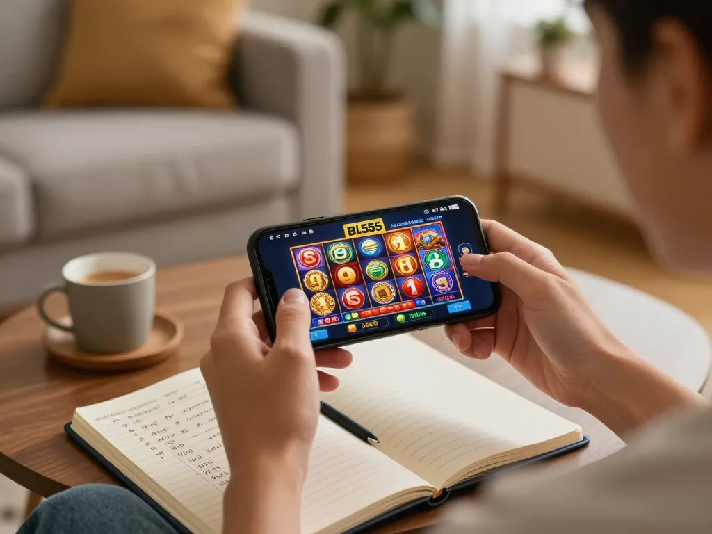 Engaging with the Bl555 mobile app to win big while enjoying online casino games.