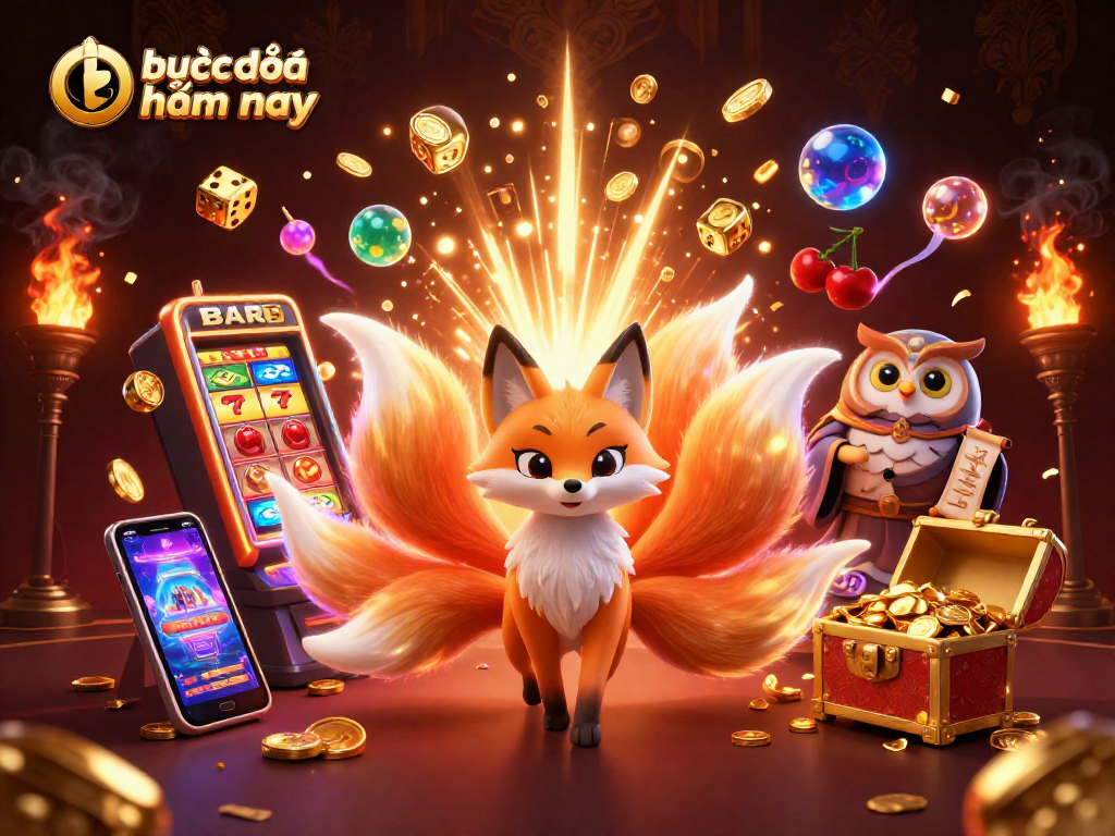 Watch the thrilling action of trực tiếp bóng đá hôm nay with colorfully illuminated characters and dynamic casino elements.