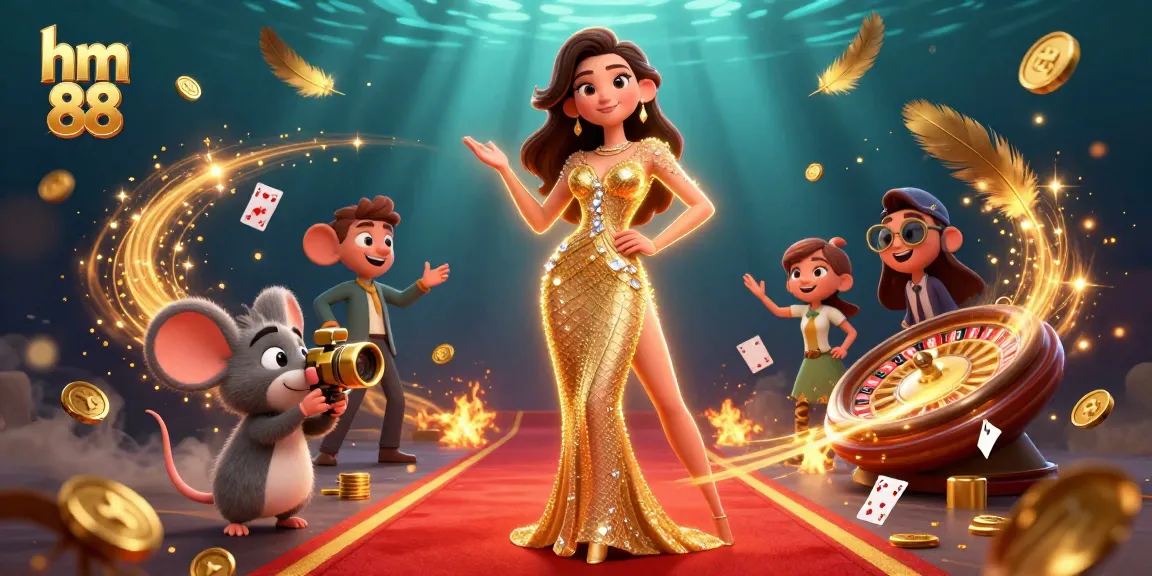 Place your bets and win big at hm 88 with dazzling casino elements and golden treasures.