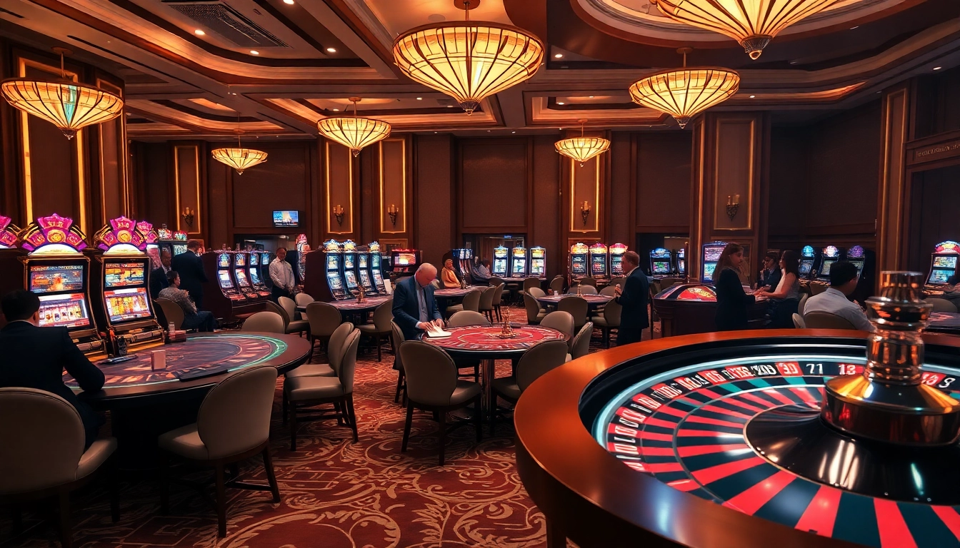 Exciting casino gaming at https://urr88.com/ showcasing luxurious tables and thrilling bets.