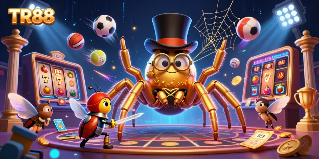 Engage with TR88 through exciting slot games and dynamic sports betting action.