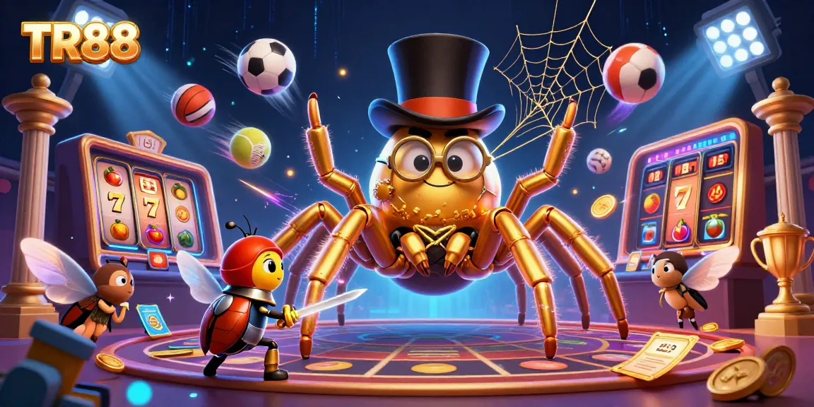Engage with TR88 through exciting slot games and dynamic sports betting action.