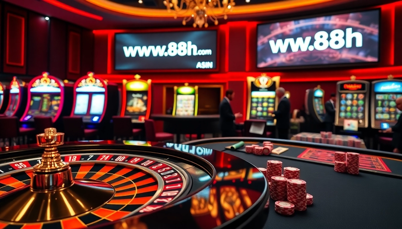 Experience thrilling gambling at http://ww88h.com/ with strategic gameplay at elegant casino tables.