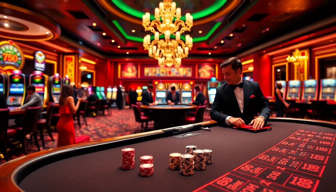 Experience thrilling gameplay on tr88 com with vibrant casino tables and exciting poker action.