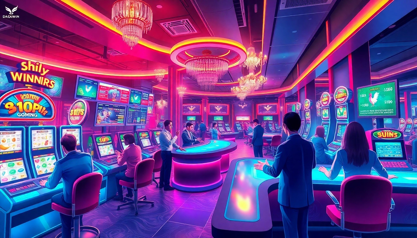 Exciting online gambling experience at dagawin.live featuring vibrant cockfighting and casino games.