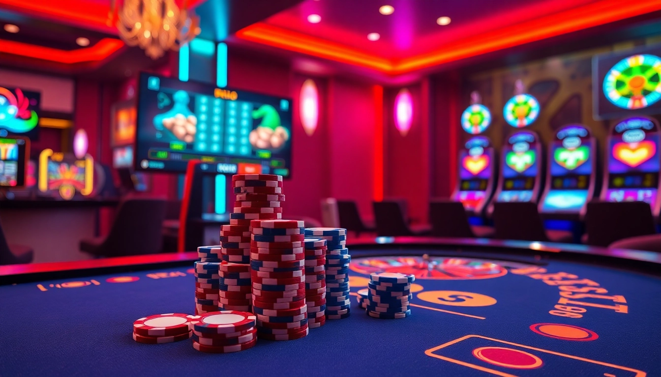 Experience the thrill of vvjl 11 at a luxurious online casino with vibrant games and poker action.